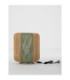 Dena Cylindrical Table Lamp Natural Green E27 1x12W-3
