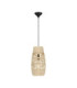 Riu Pendant Ceiling Light Natural Sandy Black E27 1x12W-1