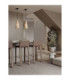Rielo 19.5cm Dome Pendant Ceiling Light Natural Sandy Black E27 1x12W-2