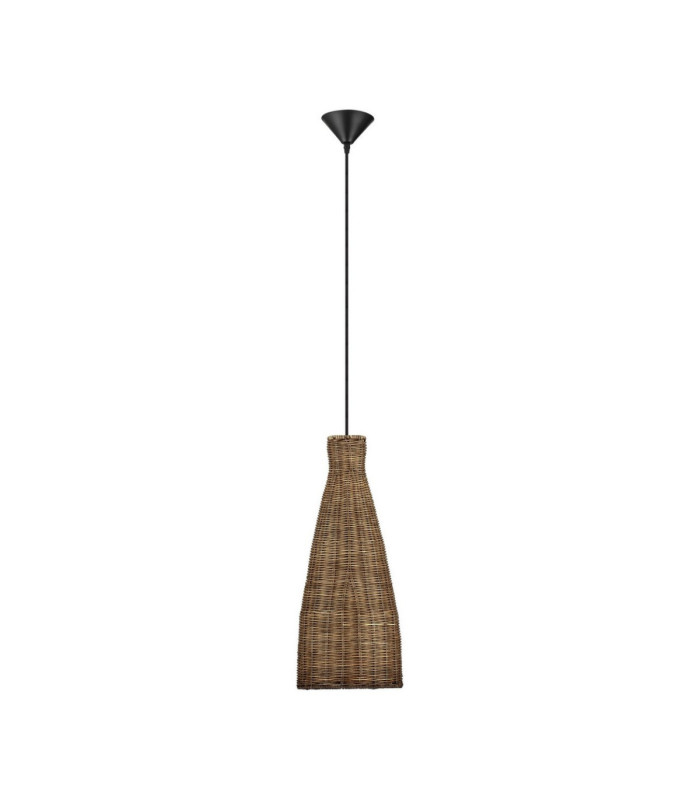 Rielo 19.5cm Dome Pendant Ceiling Light Brown Sandy Black E27 1x12W-1