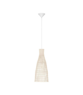 Niro 24cm Dome Pendant Ceiling Light Natural E27 1x12W-1