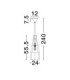 Niro 24cm Dome Pendant Ceiling Light Natural E27 1x12W-6