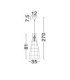 Niro 35cm Dome Pendant Ceiling Light Natural E27 1x12W-6