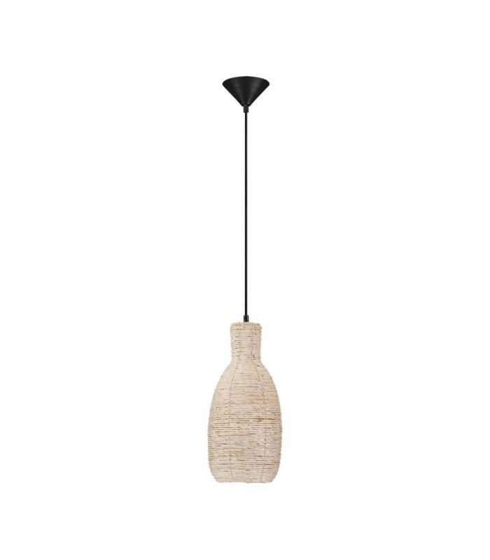 Ona Dome Pendant Ceiling Light Natural Sandy Black E27 1x12W-1