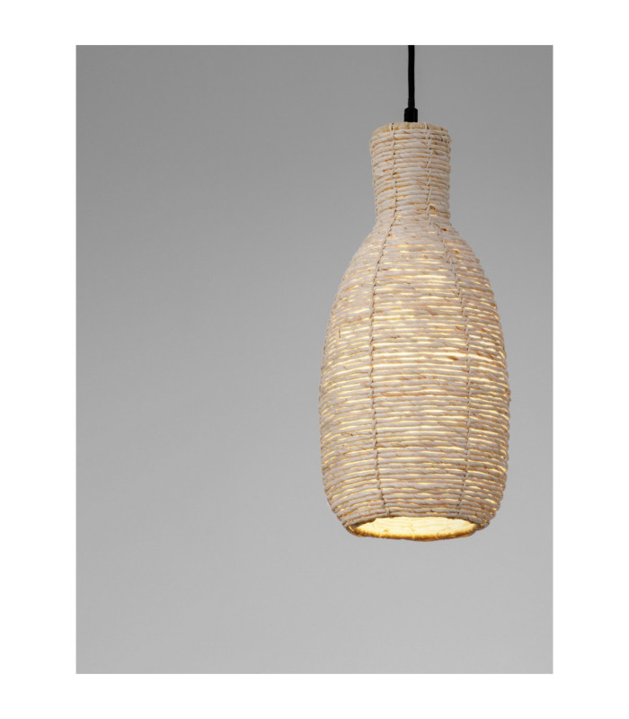 Ona Dome Pendant Ceiling Light Natural Sandy Black E27 1x12W-5