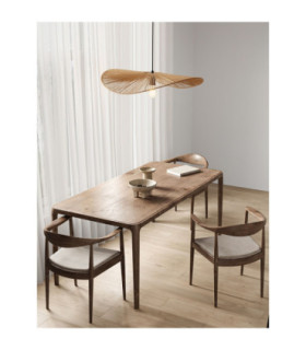Siara Pendant Ceiling Light Natural E27 1x12W-2