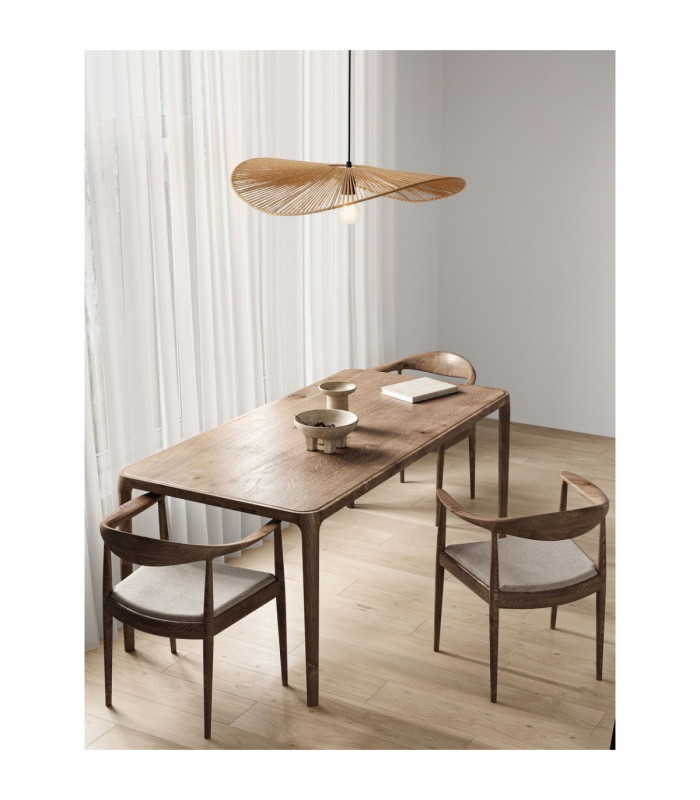 Siara Pendant Ceiling Light Natural E27 1x12W-2