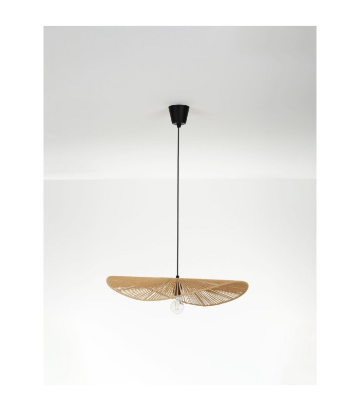 Siara Pendant Ceiling Light Natural E27 1x12W-3