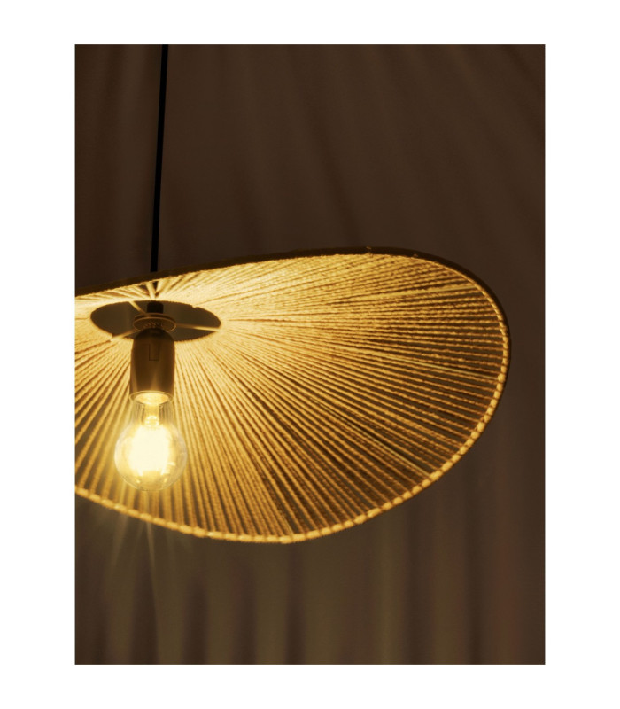 Siara Pendant Ceiling Light Natural E27 1x12W-6