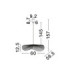 Siara Pendant Ceiling Light Natural E27 1x12W-7