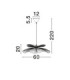 Artic Dome Pendant Ceiling Light Natural Sandy White E27 1x12W-7