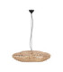 Bola 85cm Wire Frame Pendant Ceiling Light Natural E27 1x12W-1