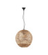 Bola 50cm Wire Frame Pendant Ceiling Light Natural E27 1x12W-1