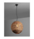 Bola 50cm Wire Frame Pendant Ceiling Light Natural E27 1x12W-4