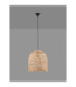 Bola 40cm Wire Frame Pendant Ceiling Light Natural E27 1x12W-3