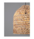 Bola 40cm Wire Frame Pendant Ceiling Light Natural E27 1x12W-5