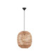 Bola 42cm Wire Frame Pendant Ceiling Light Natural E27 1x12W-1