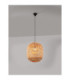 Bola 42cm Wire Frame Pendant Ceiling Light Natural E27 1x12W-3
