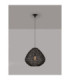 Melody Wire Frame Pendant Ceiling Light Black E27 1x12W-3