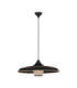 Capa Dome Pendant Ceiling Light Natural Black Brown E27 1x12W-1