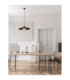 Capa Dome Pendant Ceiling Light Natural Black Brown E27 1x12W-2