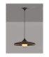Capa Dome Pendant Ceiling Light Natural Black Brown E27 1x12W-3