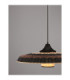 Capa Dome Pendant Ceiling Light Natural Black Brown E27 1x12W-4
