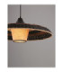 Capa Dome Pendant Ceiling Light Natural Black Brown E27 1x12W-6