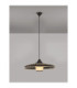Capa Dome Pendant Ceiling Light Natural Black E27 1x12W-3