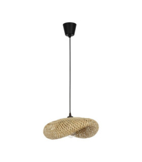 Adaline 42cm Dome Pendant Ceiling Light Natural E27 1x12W-1