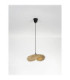 Adaline 42cm Dome Pendant Ceiling Light Natural E27 1x12W-4