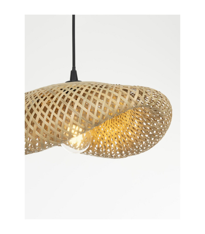Adaline 42cm Dome Pendant Ceiling Light Natural E27 1x12W-5