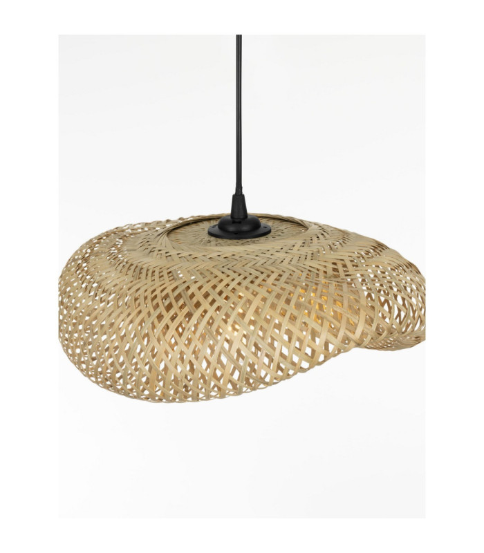 Adaline 42cm Dome Pendant Ceiling Light Natural E27 1x12W-6