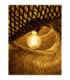 Adaline 76cm Dome Pendant Ceiling Light Natural E27 1x12W-6