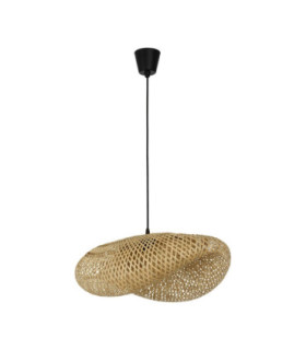 Adaline 62cm Dome Pendant Ceiling Light Natural E27 1X12W-1