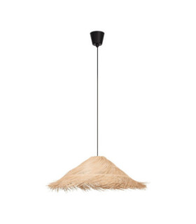 Alua Dome Pendant Ceiling Light Natural E27 1x12W-1