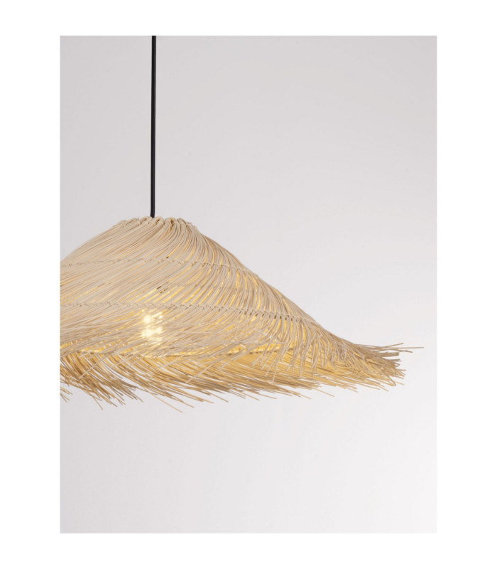 Alua Dome Pendant Ceiling Light Natural E27 1x12W-5