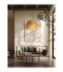 Jaunet Dome Pendant Ceiling Light Natural E27 1x12W-2