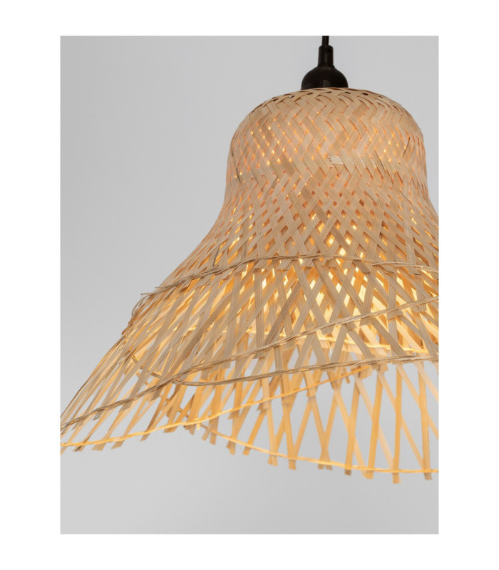 Aura Dome Pendant Ceiling Light Sandy Black E27 1x12W-5