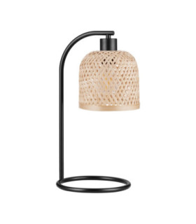 Intra Table Lamp Black Natural E27 1x12W-1