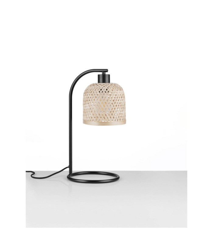 Intra Table Lamp Black Natural E27 1x12W-3