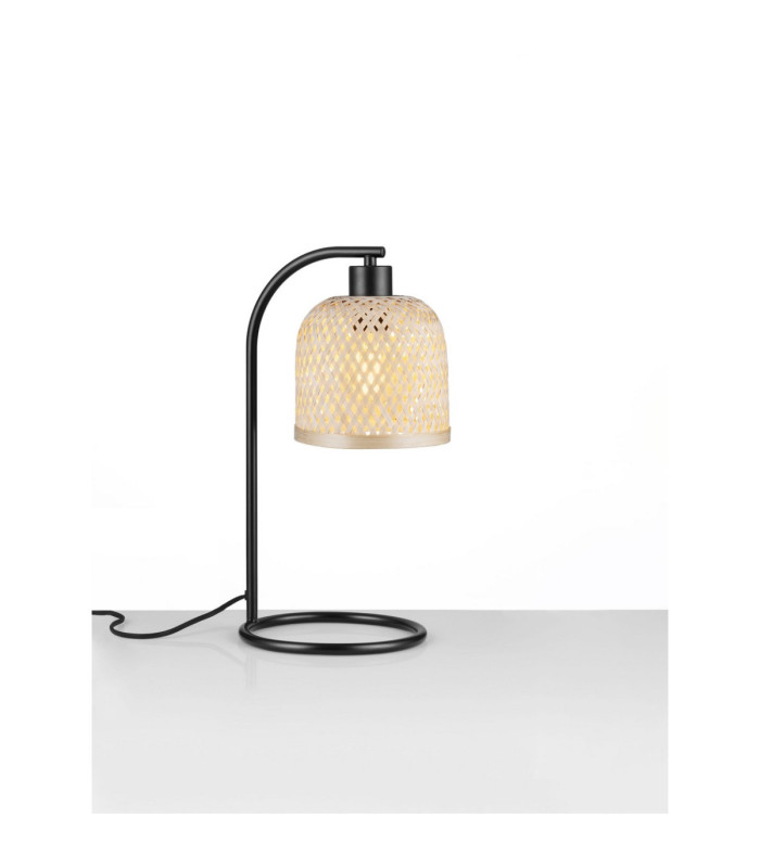 Intra Table Lamp Black Natural E27 1x12W-4