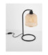 Intra Table Lamp Black Natural E27 1x12W-7