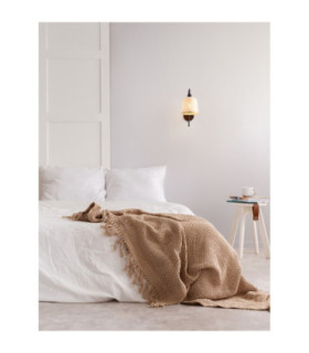 Intra Wall Lamp Black Natural E27 1x12W-2