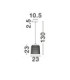 Intra Dome Pendant Ceiling Light Black Natural E27 1x12W-7