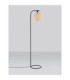 Intra Floor Lamp Black Natural E27 1x12W-3