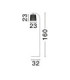 Intra Floor Lamp Black Natural E27 1x12W-9