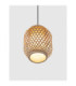 Asma 20cm Wire Frame Pendant Ceiling Light Sandy Black E27 1x12W-5
