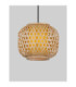 Asma 25cm Wire Frame Pendant Ceiling Light Sandy Black E27 1x12W-5