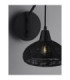 Fado Dome Wall Lamp Black E27 1x12W-6